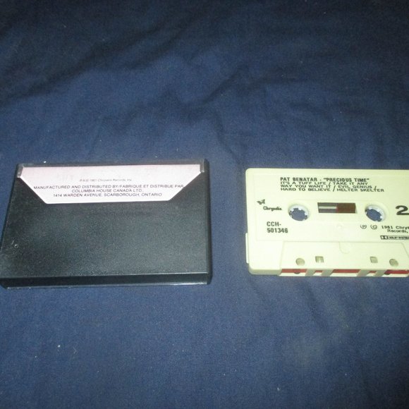 Pat Benatar - Precious Time on cassette (Chrysalis Records, 1981) - Picture 2 of 2